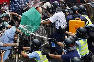 Biểu tình chiếm trung tâm Hong Kong 