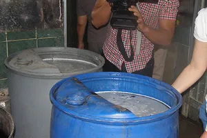 Sản xuất giấm ăn từ acid acetic không nguồn gốc