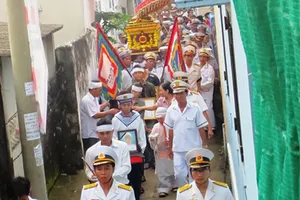 Truy điệu chiến sĩ hy sinh tại Nhà giàn DK1