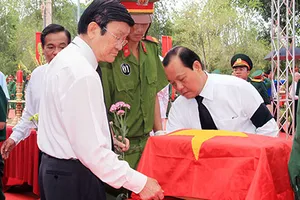 Truy điệu và an táng 36 liệt sĩ hy sinh từ 1969