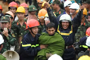 Cuộc giải cứu thành công: 16 giờ 40 phút ngày 19-12