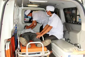 Bác sĩ quyết định tình trạng cấp cứu của bệnh nhân