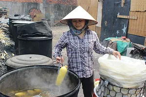 Xóm nghèo nhớ tết quê