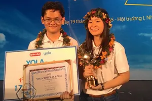 Nữ sinh trường chuyên giành quán quân cuộc thi tiếng Anh