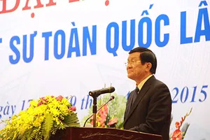 Chủ tịch nước Trương Tấn Sang: ‘Phát huy vai trò của luật sư ngay từ khi điều tra’