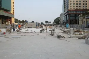 Phó chủ tịch TP.HCM kiểm tra công trình phố đi bộ