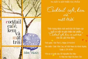Ra mắt sách Cocktail, café, kem và mặt trời