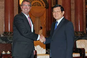 Việt Nam - Mỹ tương đồng quan điểm về vấn đề biển Đông