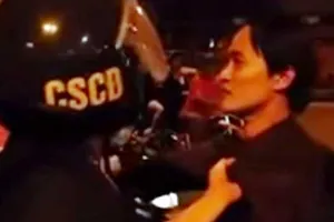 Xác minh clip CSCĐ túm cổ áo người dân