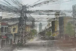 Triển lãm tranh thủy mặc hiện đại