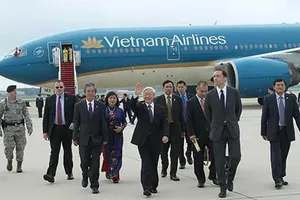 Tổng Bí thư Nguyễn Phú Trọng bắt đầu thăm chính thức Mỹ