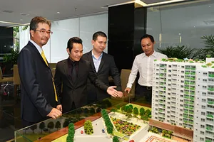 Quỹ ngoại ồ ạt rót tiền vào bất động sản