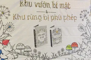 Trào lưu sách tô màu cho người lớn gây sốt