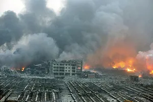 Trung Quốc: Nổ kho hóa chất, 44 người chết