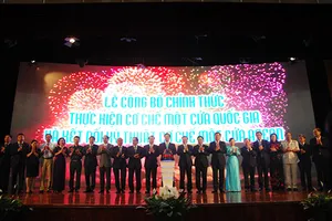 Chính thức thực hiện cơ chế một cửa quốc gia