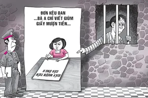 Bị tội vì viết giùm giấy mượn tiền?