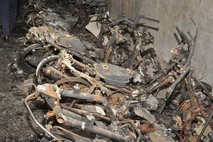 Chủ đầu tư chung cư Xa La phòng, chữa cháy kiểu đối phó