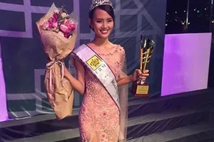 Phạt 22,5 triệu đồng á hậu thi chui