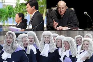 Thẩm phán sẽ mặc áo thụng đen khi xét xử