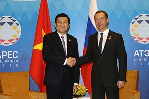 Chủ tịch nước Trương Tấn Sang tham dự hoạt động APEC