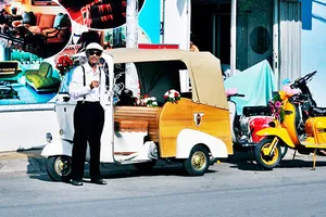 Dân chơi xế độc Sài Gòn - Bài 1: Một đời nghiện khói Vespa