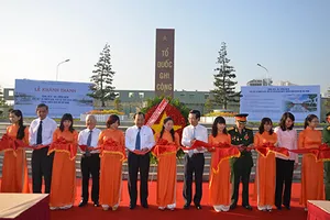 Khánh thành công trình tưởng niệm liệt sĩ bảo vệ cầu Rạch Chiếc