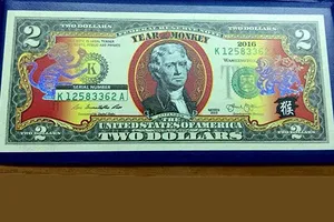 Hoa mắt với tiền lì xì ‘con khỉ’