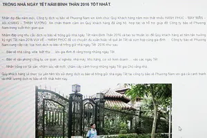 Người giàu Sài Gòn thuê dịch vụ trông nhà tết