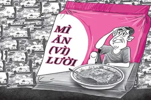 Trào lưu... mì gói