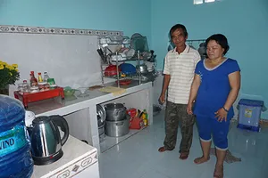 Mùa xuân đầu tiên trong nhà mới của ông Nén