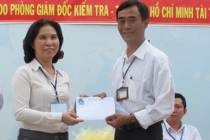 TAND TP.HCM xây mái che cho trường học nghèo ở Vĩnh Long