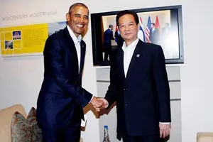 Thủ tướng Nguyễn Tấn Dũng hội kiến Tổng thống Obama