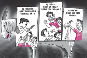 Một con dê gây ra ba vụ án hình sự