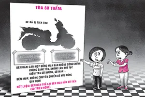 Mua nhầm xe gian, gặp rắc rối