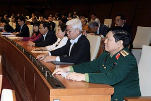 Hôm nay, bầu tân chủ tịch Quốc hội 