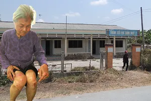 Bà cụ 82 tuổi sống trong sợ hãi