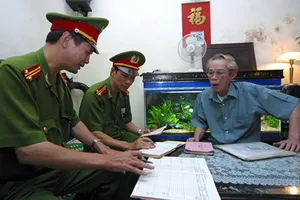 Cảnh sát khu vực kiểm tra hành chính như thế nào? 