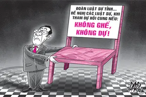 Luật sư từ chối dự cung nếu không có ghế 