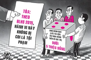 Vận dụng luật mới miễn tội cho 5 bị cáo