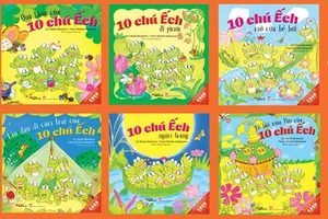 10 chú ếch ehon Nhật Bản đã đến Việt Nam