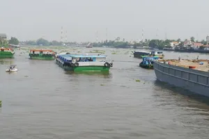 Kêu gọi đầu tư 124 tỉ đồng mở tuyến buýt trên sông