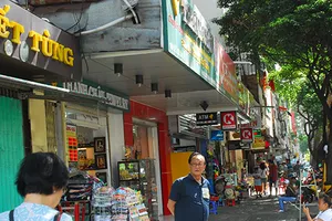 Đường kiểu mẫu không khác dự án… bán nhà