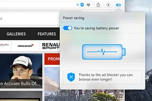 Opera giúp tiết kiệm điện năng đến 50%