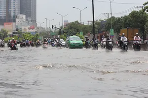 40 tuyến đường Sài Gòn sẽ ngập khi mưa