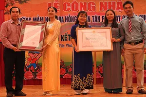 Thêm một trường mầm non đạt chuẩn quốc gia