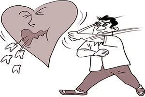 Đánh gãy răng người yêu