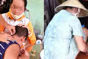 ‘Lang vườn’ chữa bá bệnh bằng... lưỡi lam, thuốc lạ