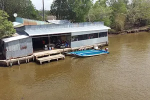 Bán tôm ghim đinh để hạ uy tín chủ vựa