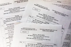 Điều tra vụ tố ‘mua bán đề thi công chức’
