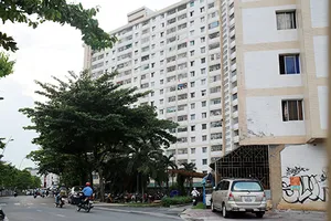 Sống sợ hãi trong chung cư cũ